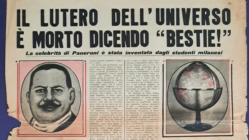 La morte di Paneroni sulla Domenica del Corriere del 15 gennaio 1950
