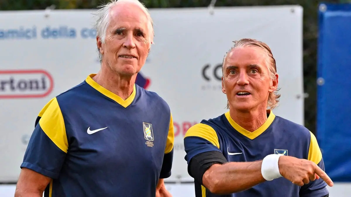 Malagò e Mancini, entrambi iscritti all'Aniene - Foto Facebook/Circolo Canottieri Aniene