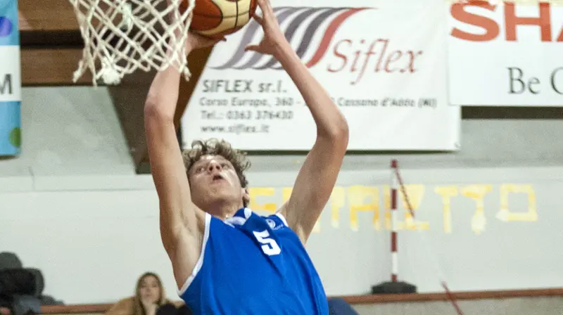 Alessandro Bertini ai tempi della Virtus Brescia - © Newreporter Papetti