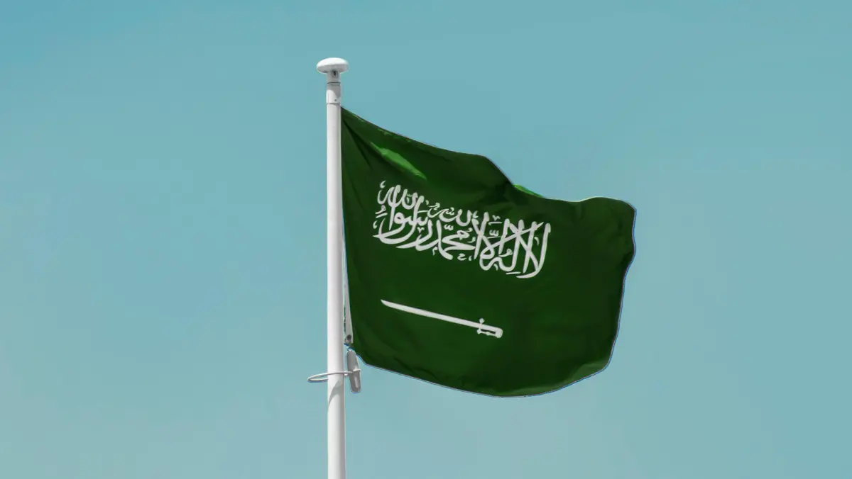 La bandiera dell'Arabia Saudita