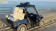 Il recupero di cocaina da parte della Guardia di Finanza