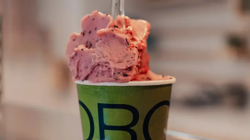 Un gelato di Drop