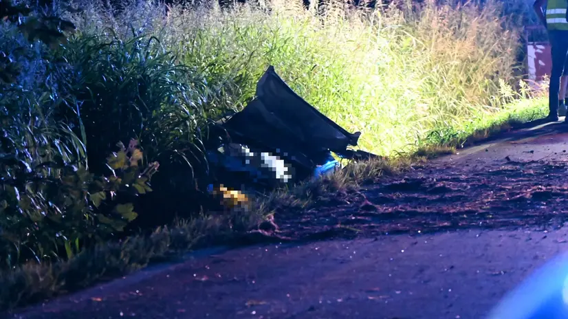 L'incidente mortale a Brandico