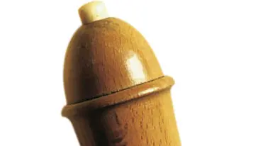 Le perette realizzate con gli scarti del legno