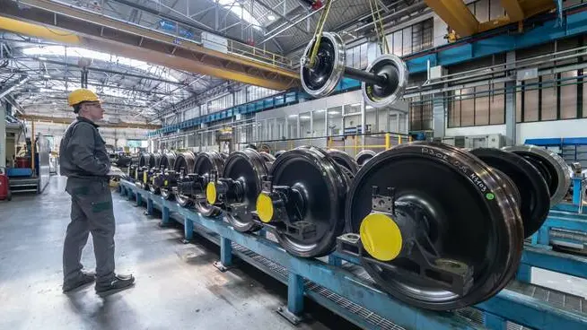 Anche in India la Lucchini produrrà ruote, assili e sale montate per il mercato ferroviario