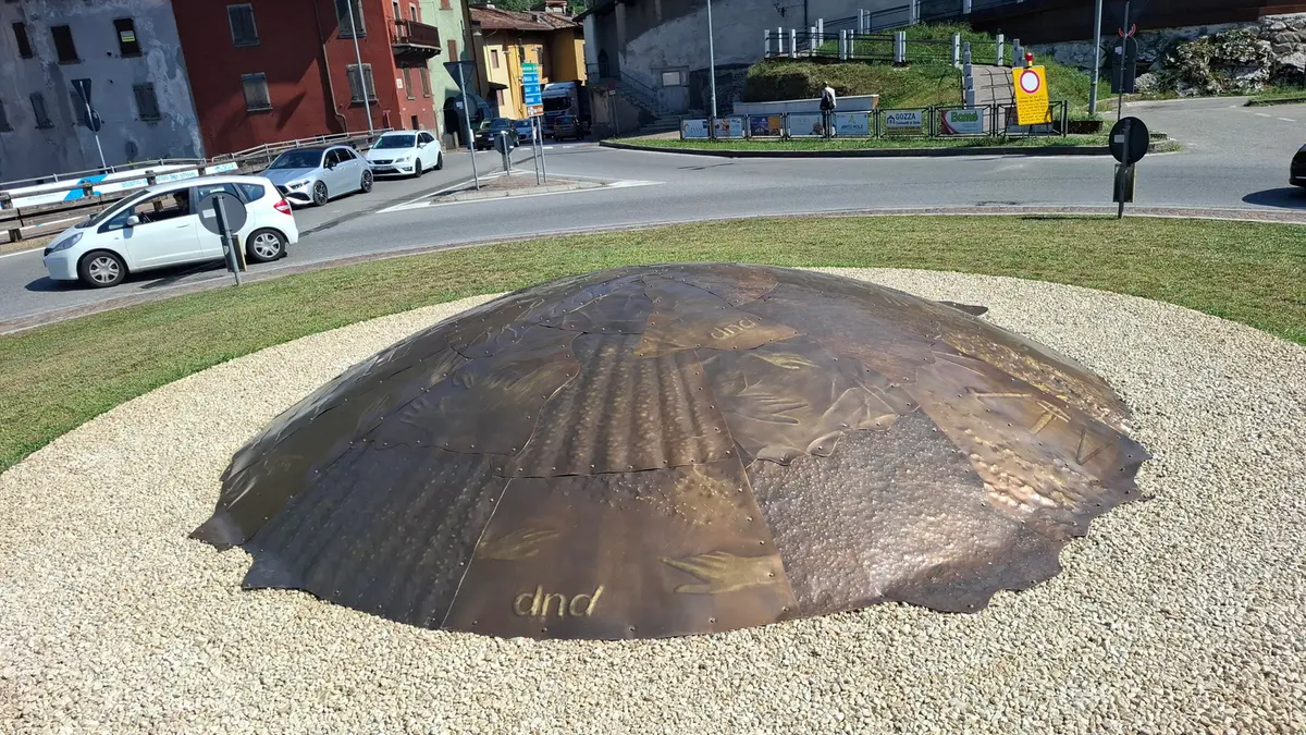 L'installazione d'arte