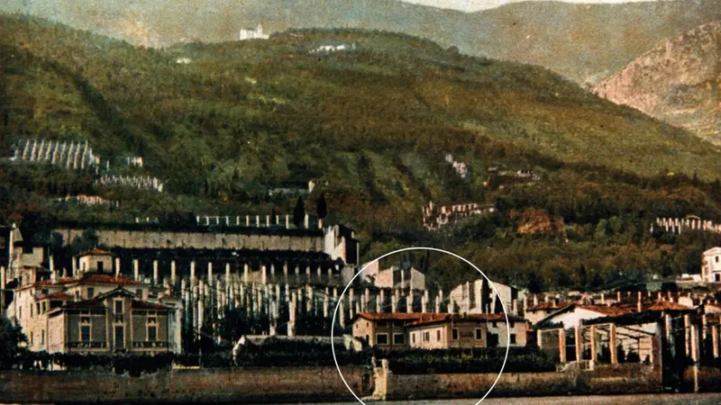 Nel cerchio Villa Igea a Gargnano