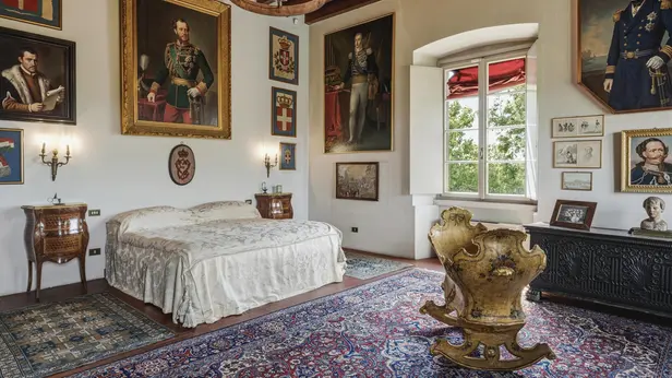 Gli interni di Castello Avogadro Spada