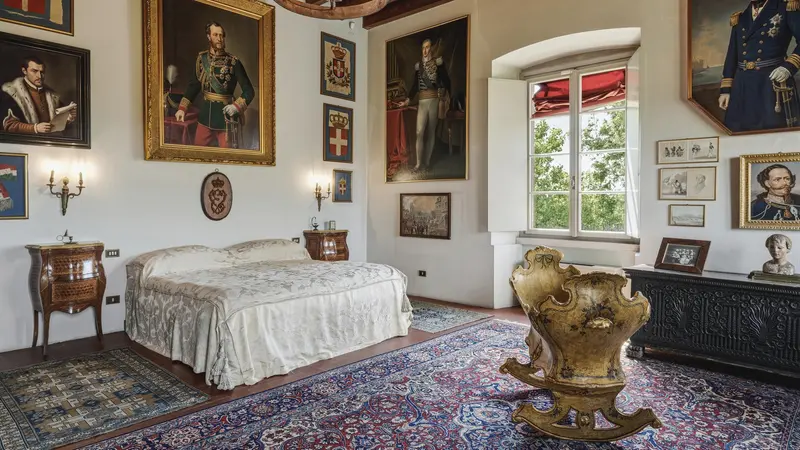 Gli interni di Castello Avogadro Spada