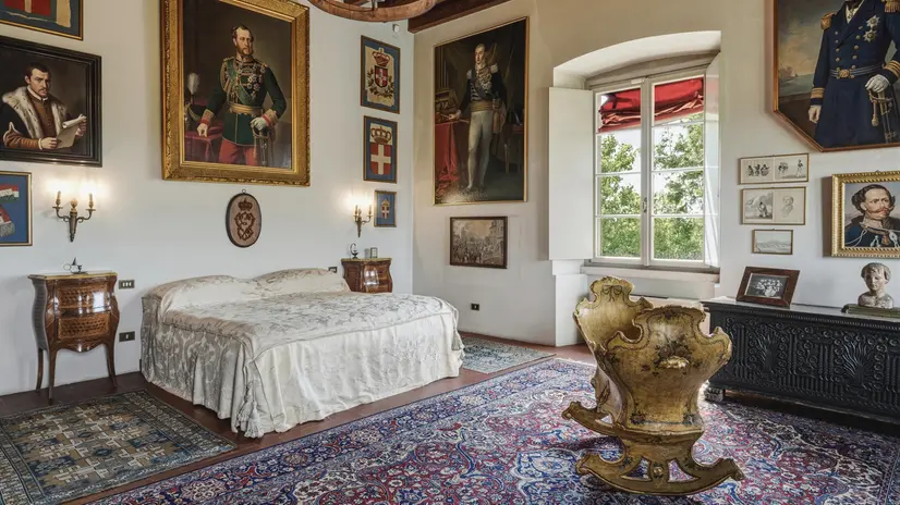 Gli interni di Castello Avogadro Spada