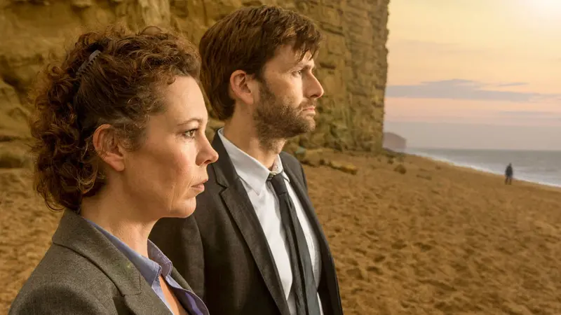 Una scena di Broadchurch