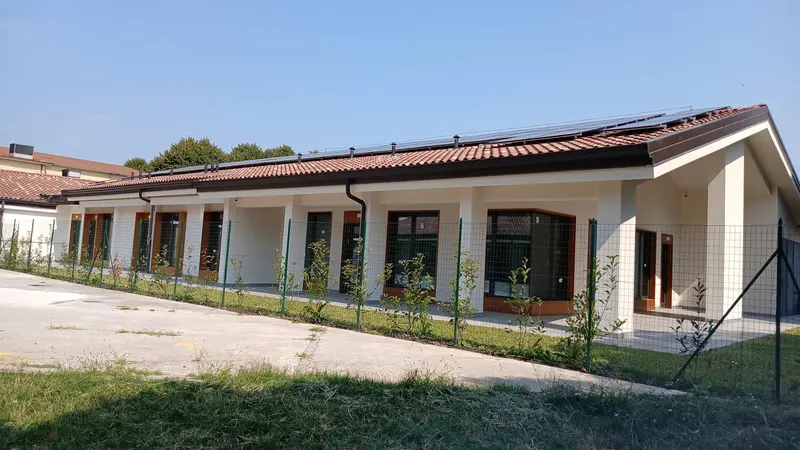 L'asilo nido realizzato dove un tempo c'erano le scuole elementari