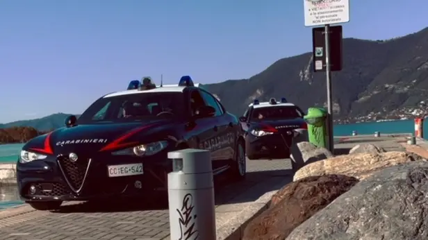 Carabinieri a Iseo