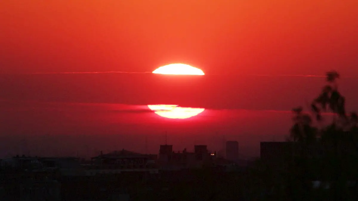 Un tramonto in città - © www.giornaledibrescia.it