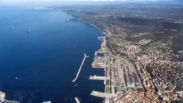 Una veduta di Trieste