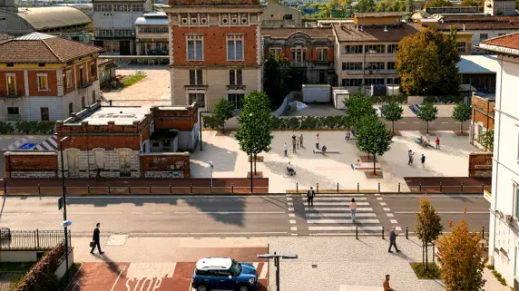 Il rendering del progetto