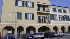 Il municipio di Urago d'Oglio