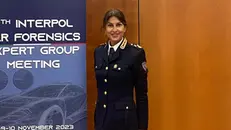 La dirigente della Polizia Stradale Federica Deledda