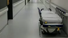 Una barella in ospedale, foto rappresentativa