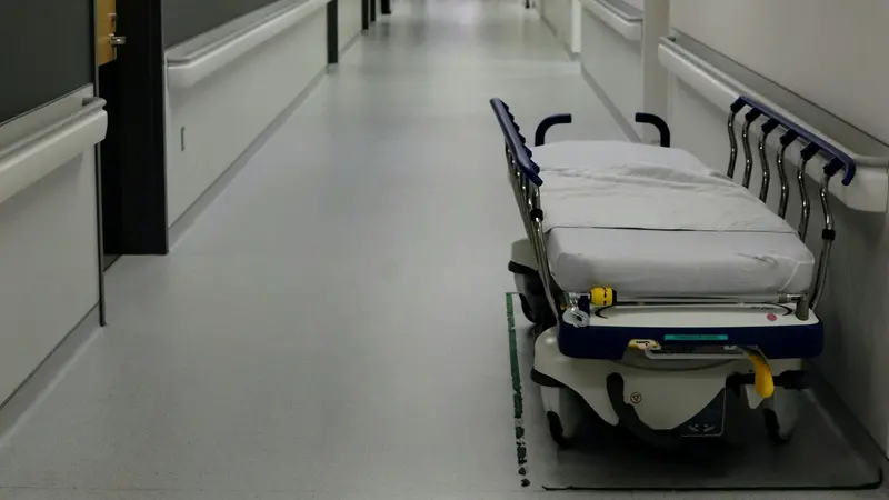 Una barella in ospedale, foto rappresentativa