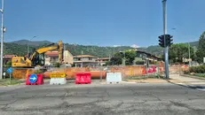 Continuano i lavori per la maxi rotatoria