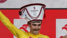 Christian Scaroni leader della classifica generale in Polonia - foto Ansa