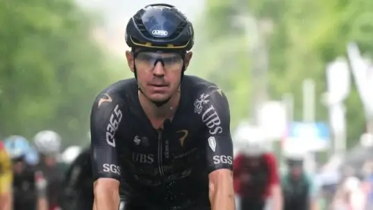Walter Calzoni protagonista al Giro di Polonia - foto Ansa