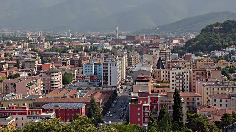 La zona di via Crocifissa di Rosa