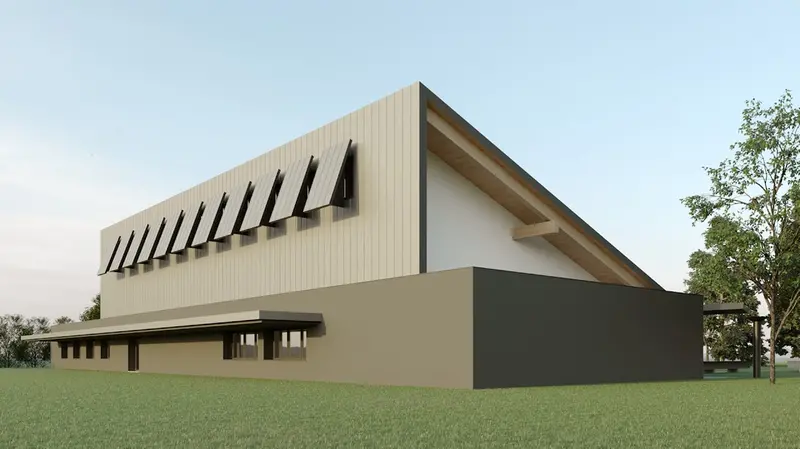 Un'immagine di come sarà il polo sanitario