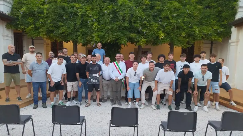Formazione e dirigenti del Roccafranca Ludriano - foto Giornale di Brescia