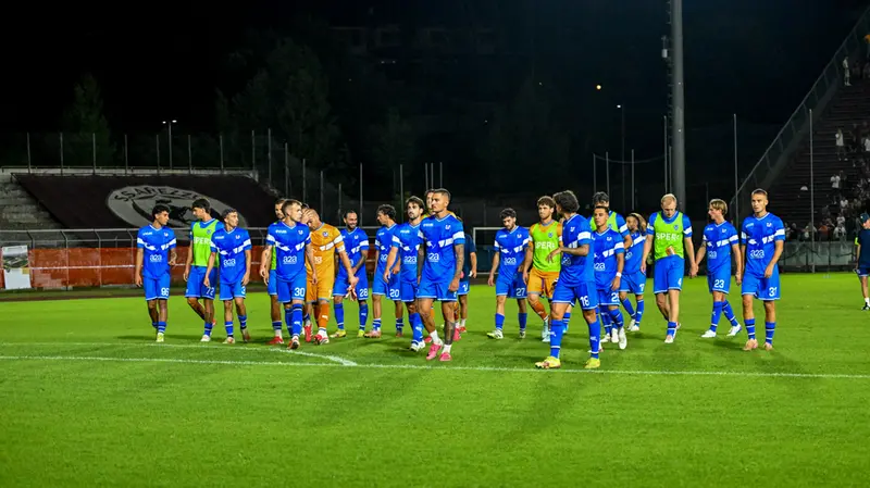 L'Union Brescia ad Arezzo ha salutato subito il palcoscenico di Coppa Italia