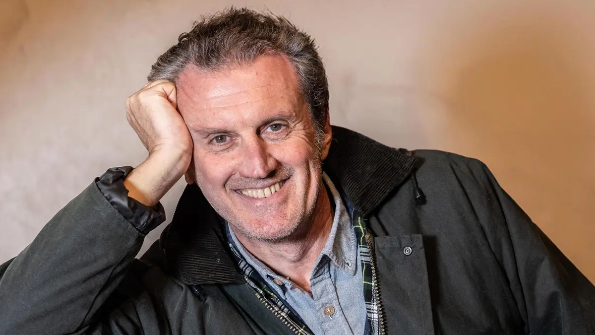 Lo scrittore Antonio Manzini