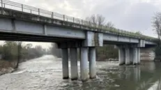 Il ponte che collega Pontevico a Robecco d'Oglio