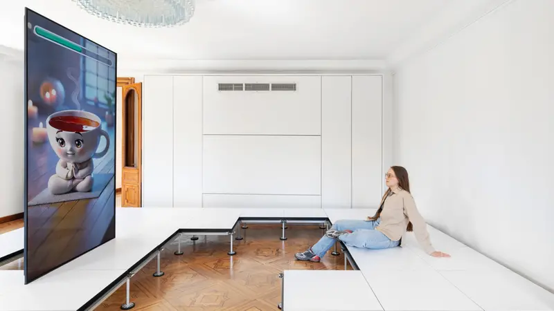 L'installazione «Are You Still There?»