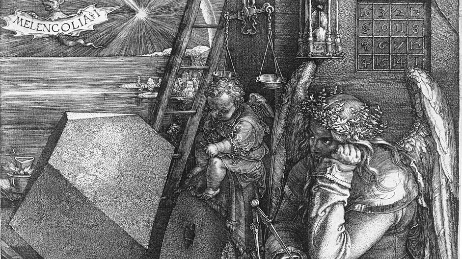 Melencolia I, di Albrecht Dürer - Staatliche Kunsthalle di Karlsruhe