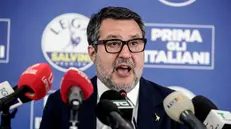 ll leader della Lega Matteo Salvini