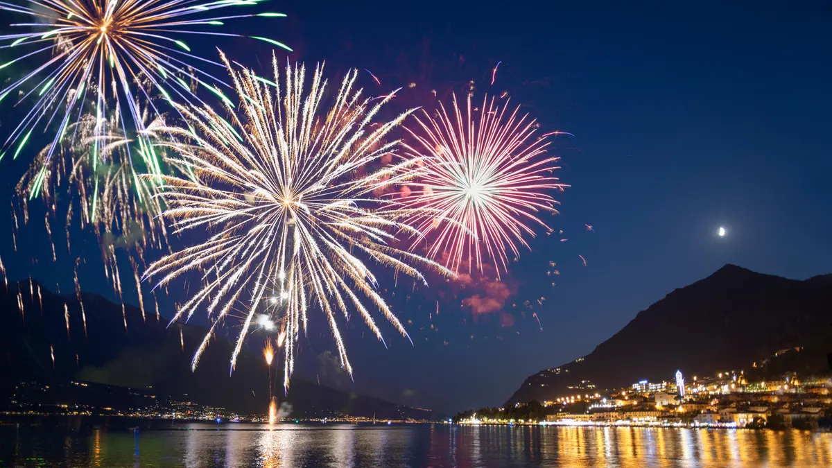 I fuochi d'artificio del 15 agosto