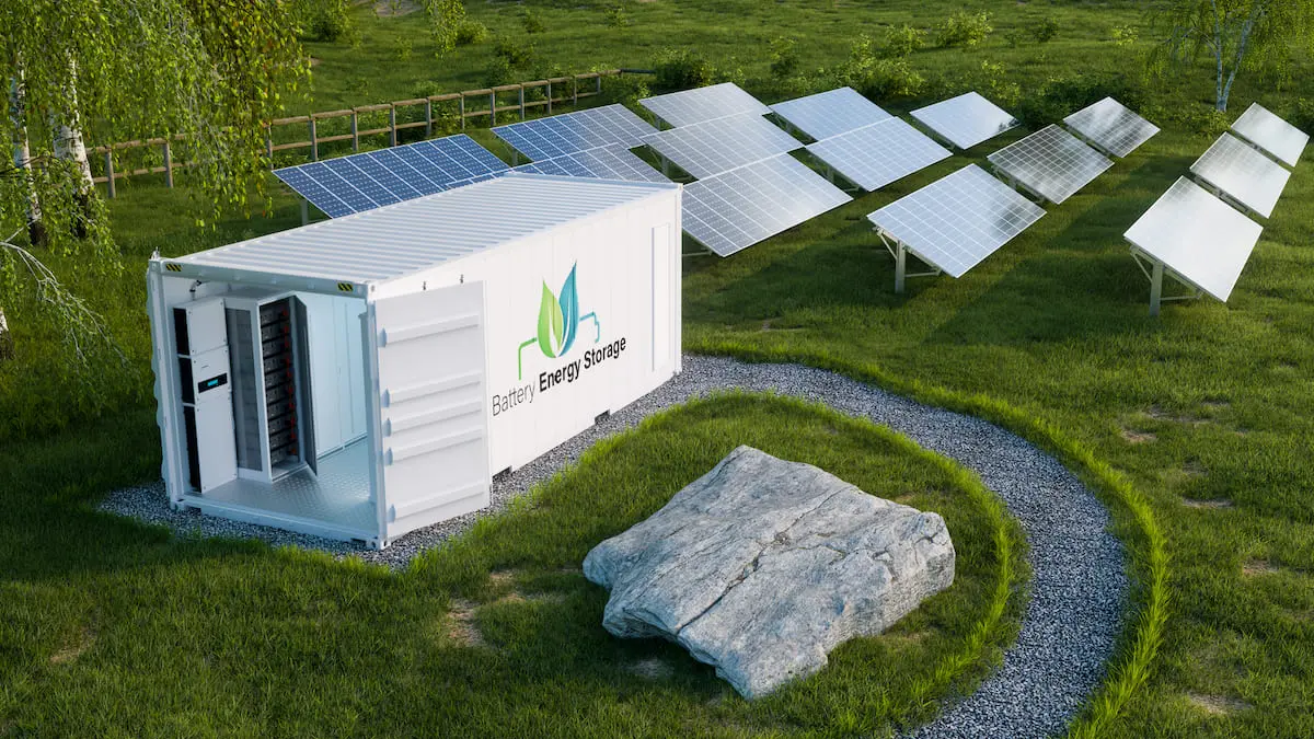 Come si presenta un container di un impianto Bess