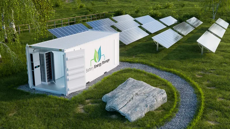 Come si presenta un container di un impianto Bess