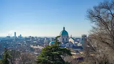 Una veduta di Brescia