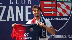 Il neo acquisto Giuseppe d'Angelo - Foto ufficio Stampa Lumezzane