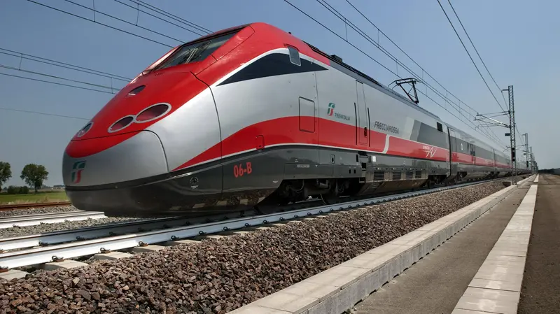 Un treno dell'alta velocità