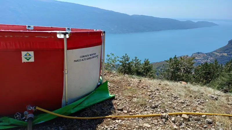 La vasca antincendio