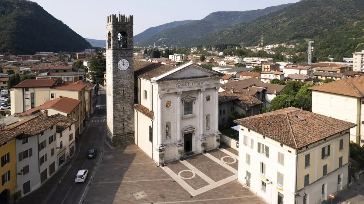 Una veduta di Sarezzo