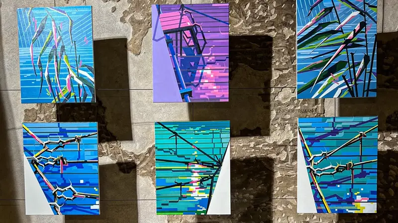 Alcune opere esposte