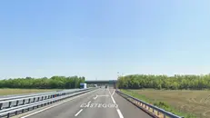 Un tratto dell'A21 nei pressi di Casteggio