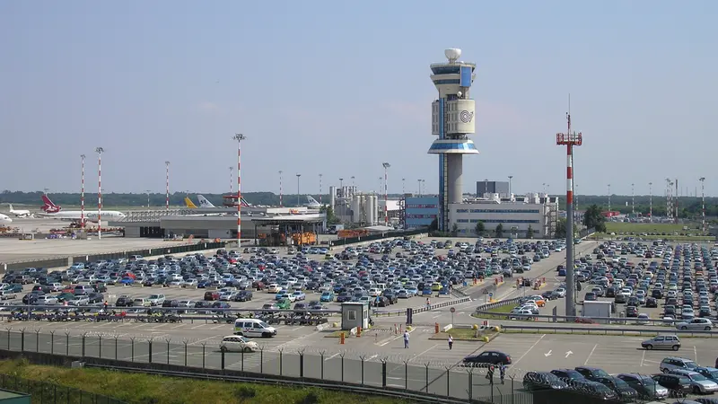 La torre di controllo a Malpensa