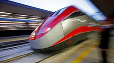 Un treno dell'alta velocità