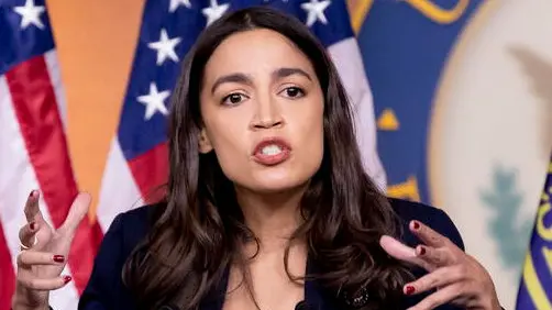 La deputata Alexandra Ocasio-Cortez - Foto Ansa © www.giornaledibrescia.it