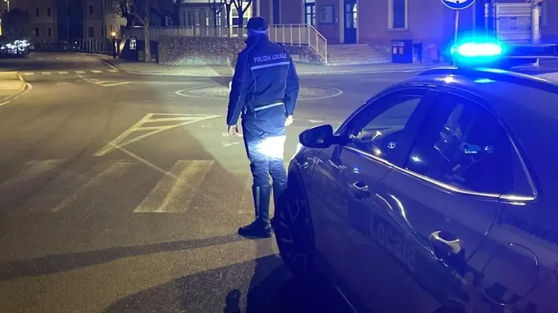 Controlli della Polizia locale - Foto d'archivio